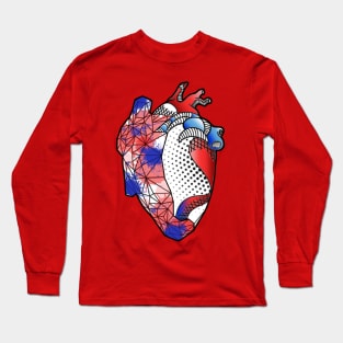 Geometric heart Long Sleeve T-Shirt